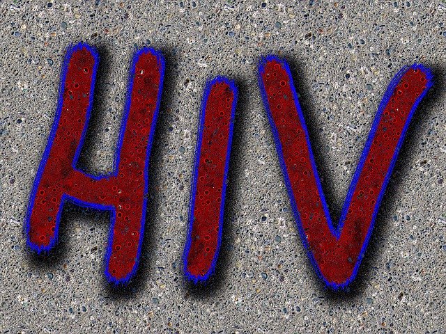 animovaný nápis HIV